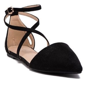 Black Crisscross Flats (NEW!)